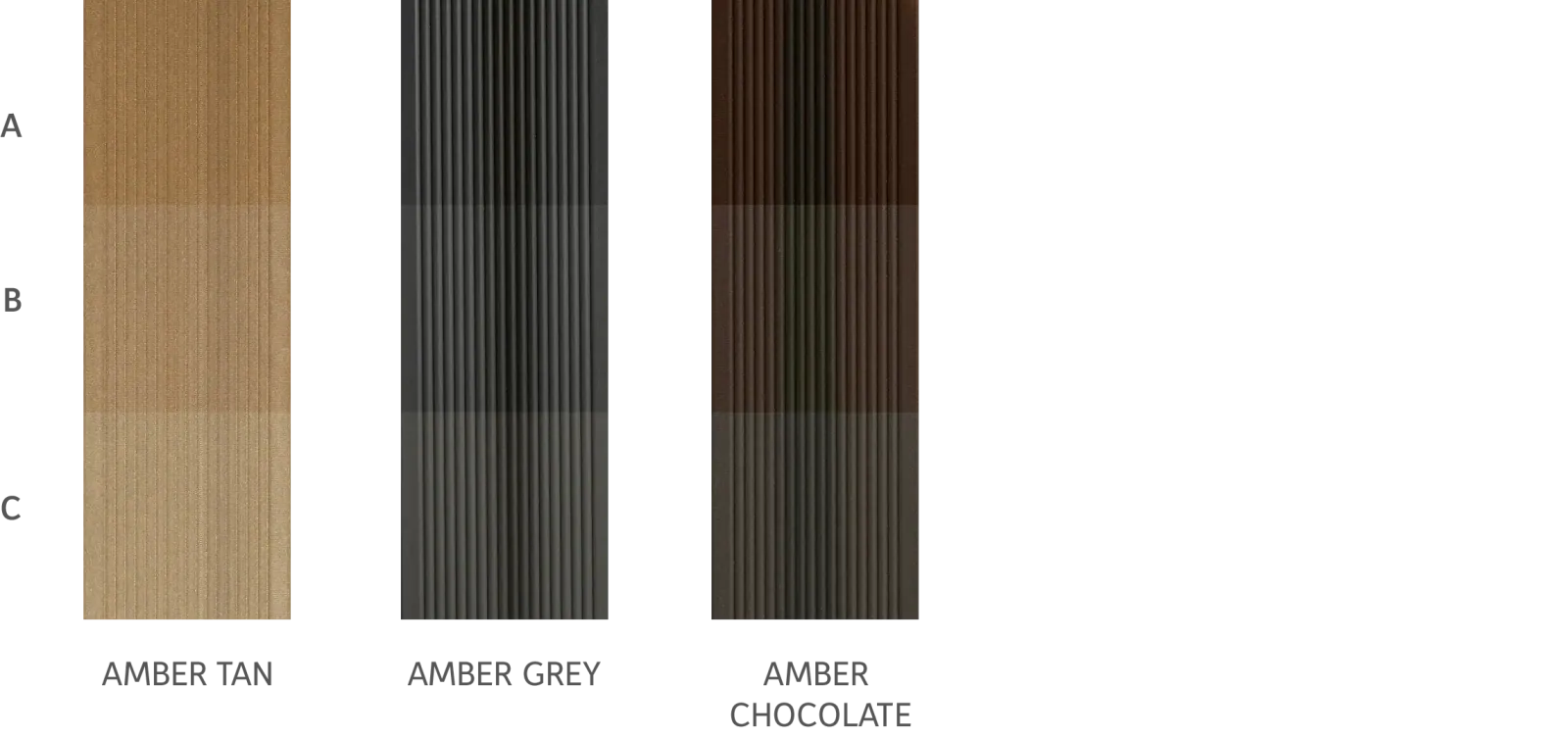 CLASSIC amber színek: amber grey, amber chocolate, amber tan