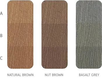 PREMIUM és PREMIUM PLUS színek: nature brown, basalt grey, nut brown, slate grey, lava brown